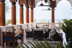 Al Fayrooz Lounge balcony