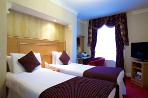 Hallmark Hotel Liverpool Inn twin room
