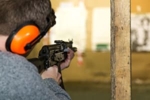 Riga Target Shooting Guns kalashnikov rifle stag crop
