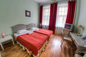 Hotel Viktorija - Twin bedroom riga
