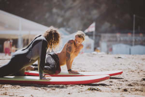 Surfing Lesson
