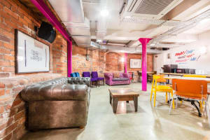 YHA Liverpool Central lounge Area