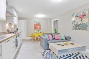 Ocean Walk Apartment - Kitchen / Lounge / Dining