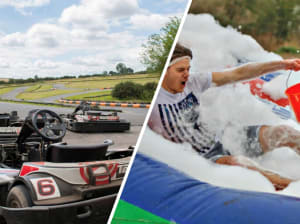Outdoor Karting & Knockout Games
