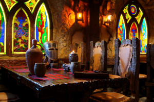 Medieval themed restaurant