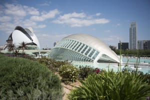 City of arts and sciences in Valencia