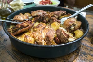 Traditional Croatian Meal, Peka Dish, 2 Course Meal