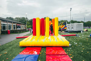 St Peters Rugby Club - Cardiff inflatable
