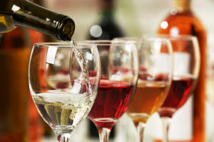 Wine Tasting, Variations of Wine being Poured