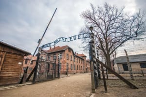 Auschwitz - front gate