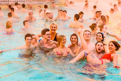 Chillisauce staff, Budapest, Thermal Baths