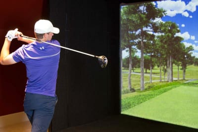 indoor golf simulator