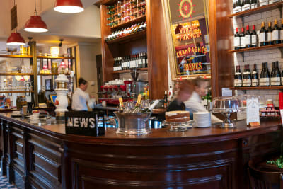 Cafe Rouge Bournemouth - Interior bar
