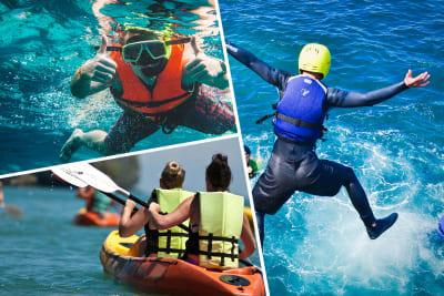 Kayaking, Snorkelling & Cliff Jumpingstag