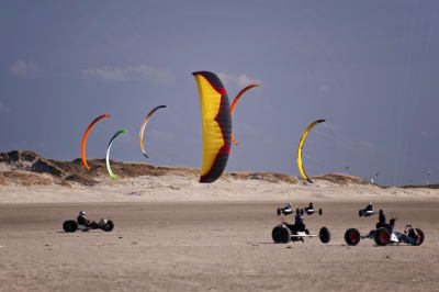 Kite Buggying in Amsterdam