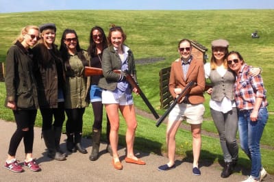 Clay Pigeon Shooting Hen Party